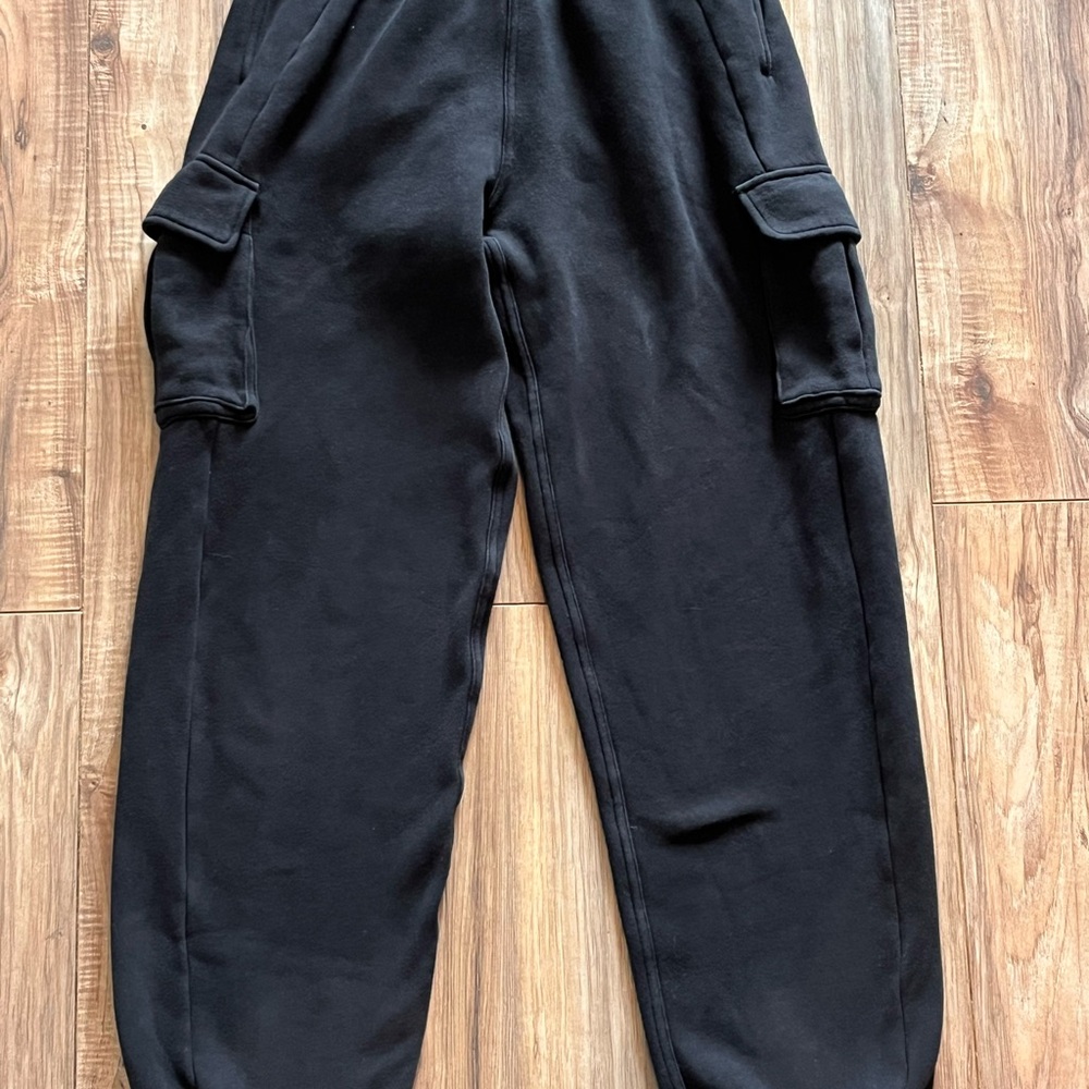 Lululemon Scuba Black Cargo Jogger Pants